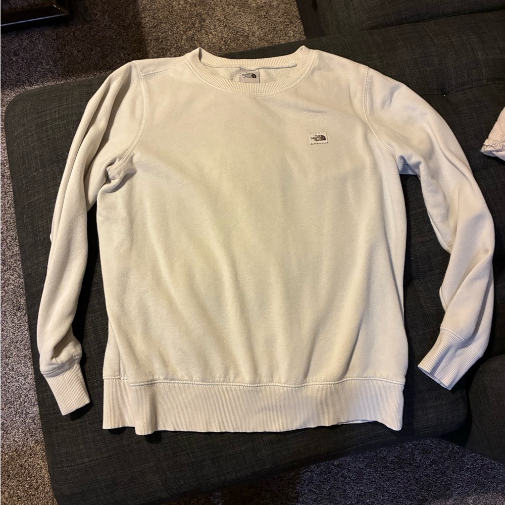 The North Face women’s Off-White Crewneck Sweater